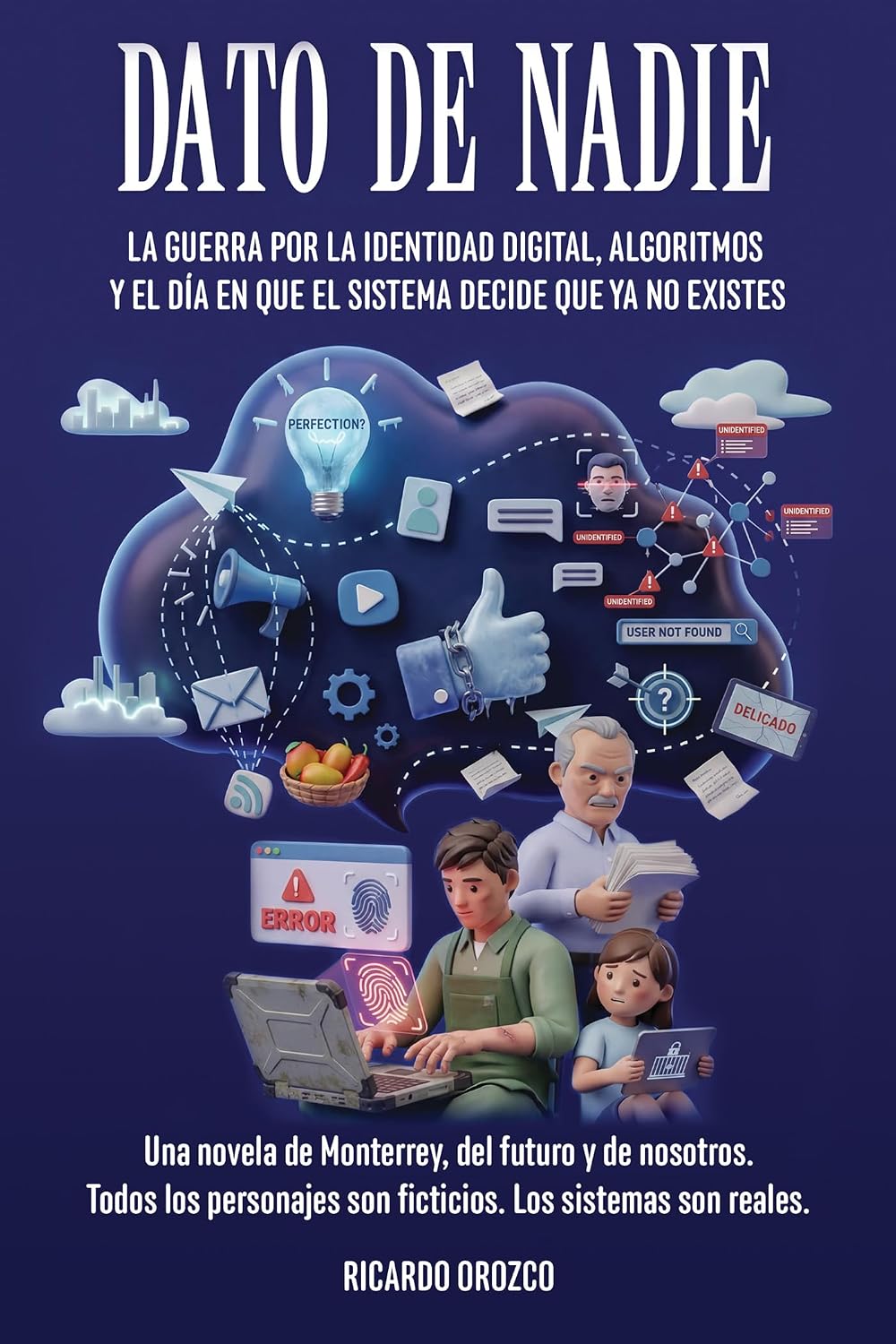 Portada del libro Dato de Nadie